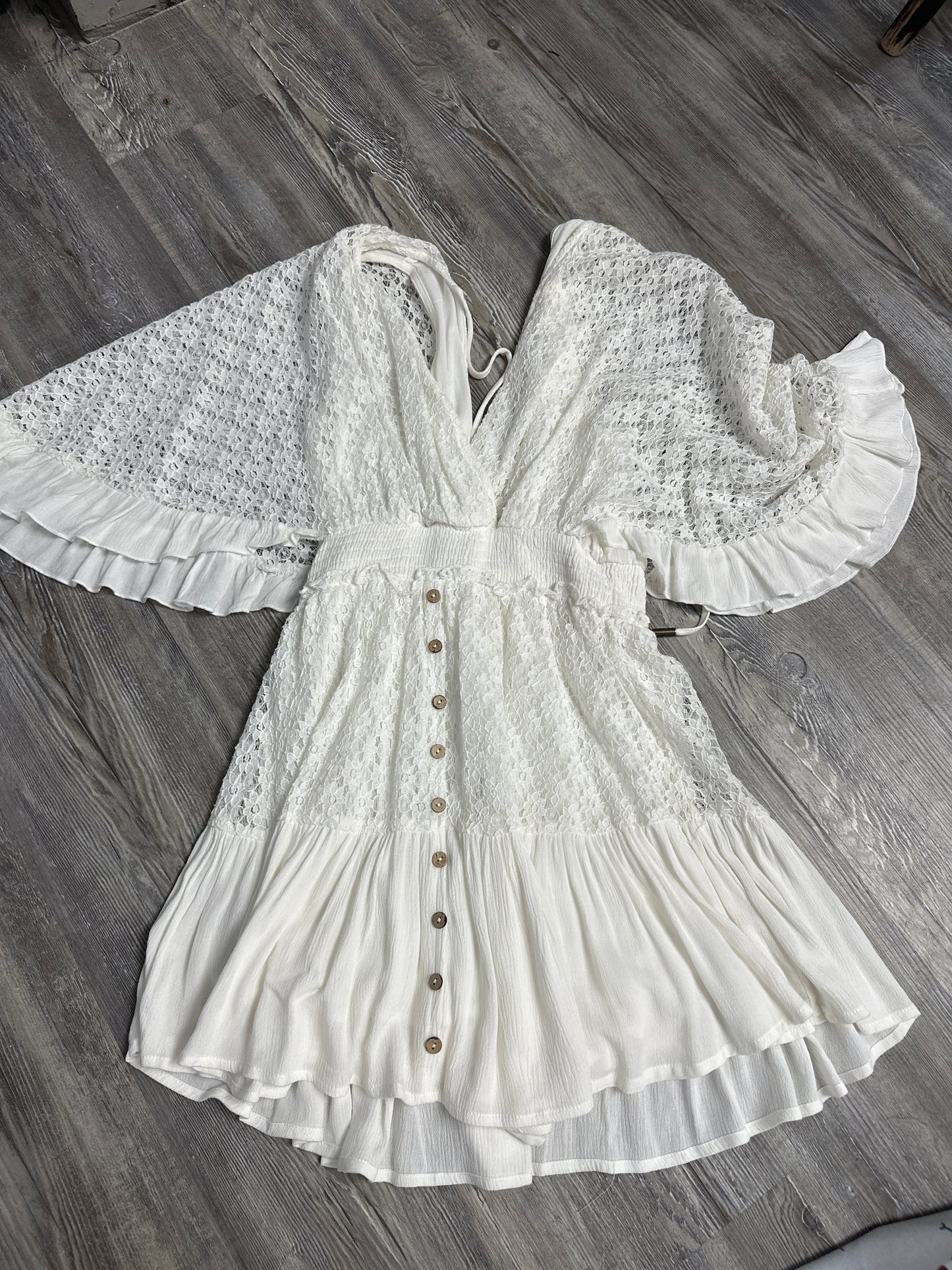 Bibi shorts jumper with tie back size s $20