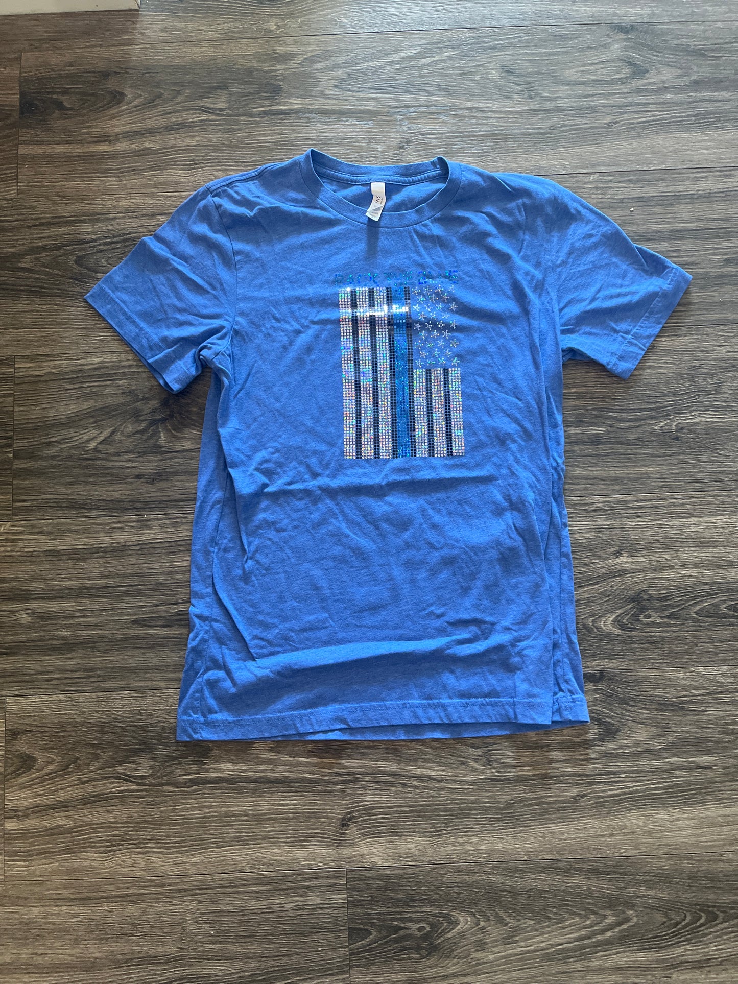 Back the blue tee shirt size medium $5