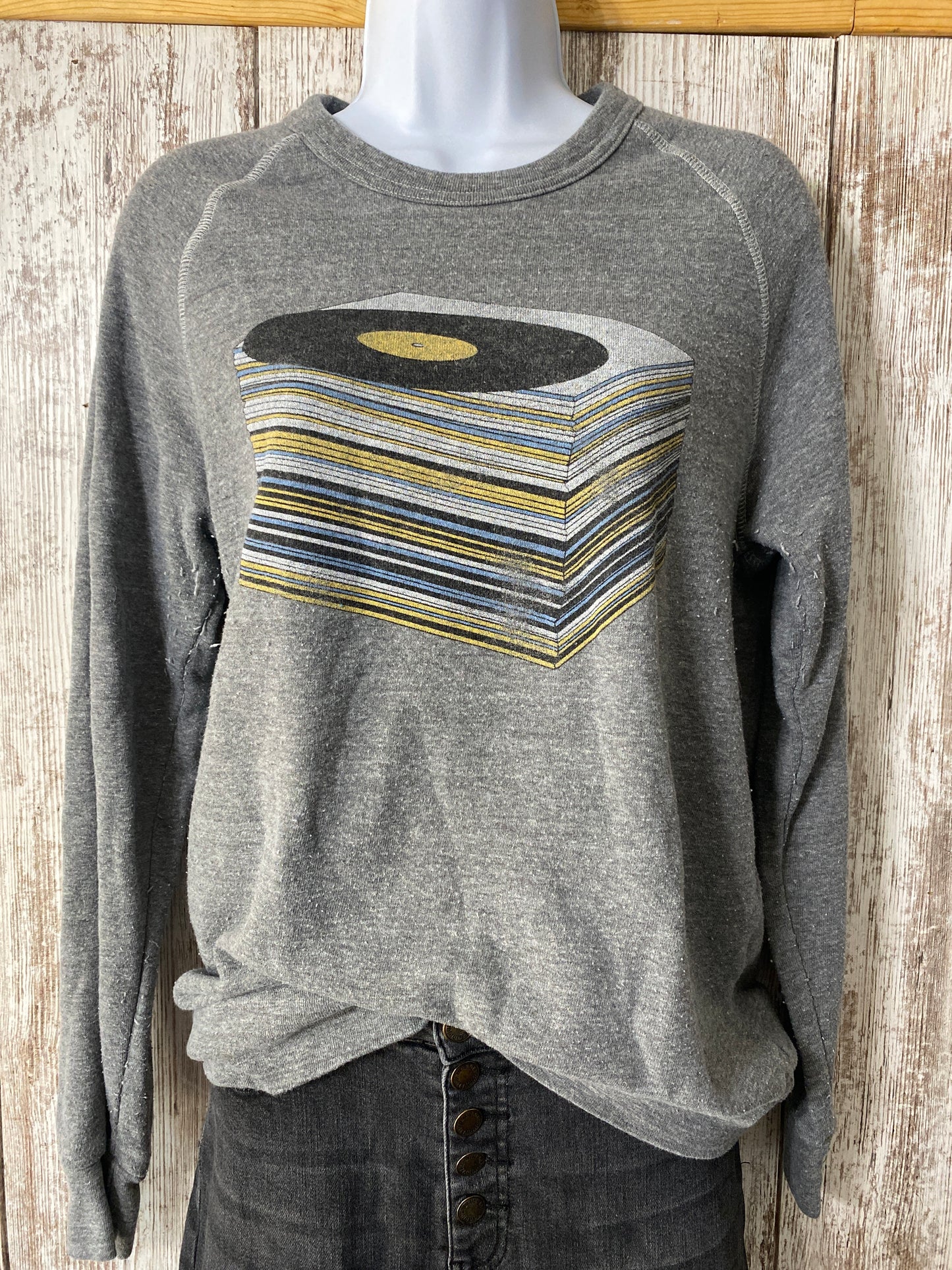 Alternative Record Sweatshirt Medium tag #3