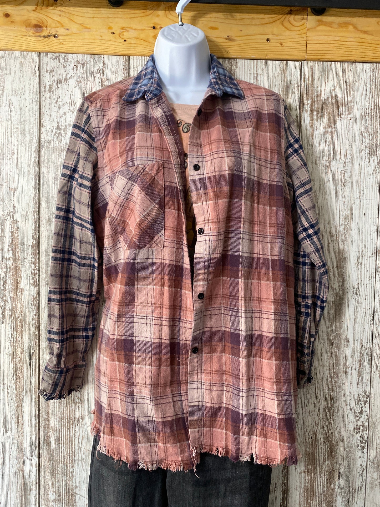 One 24 Rags Flannel Small