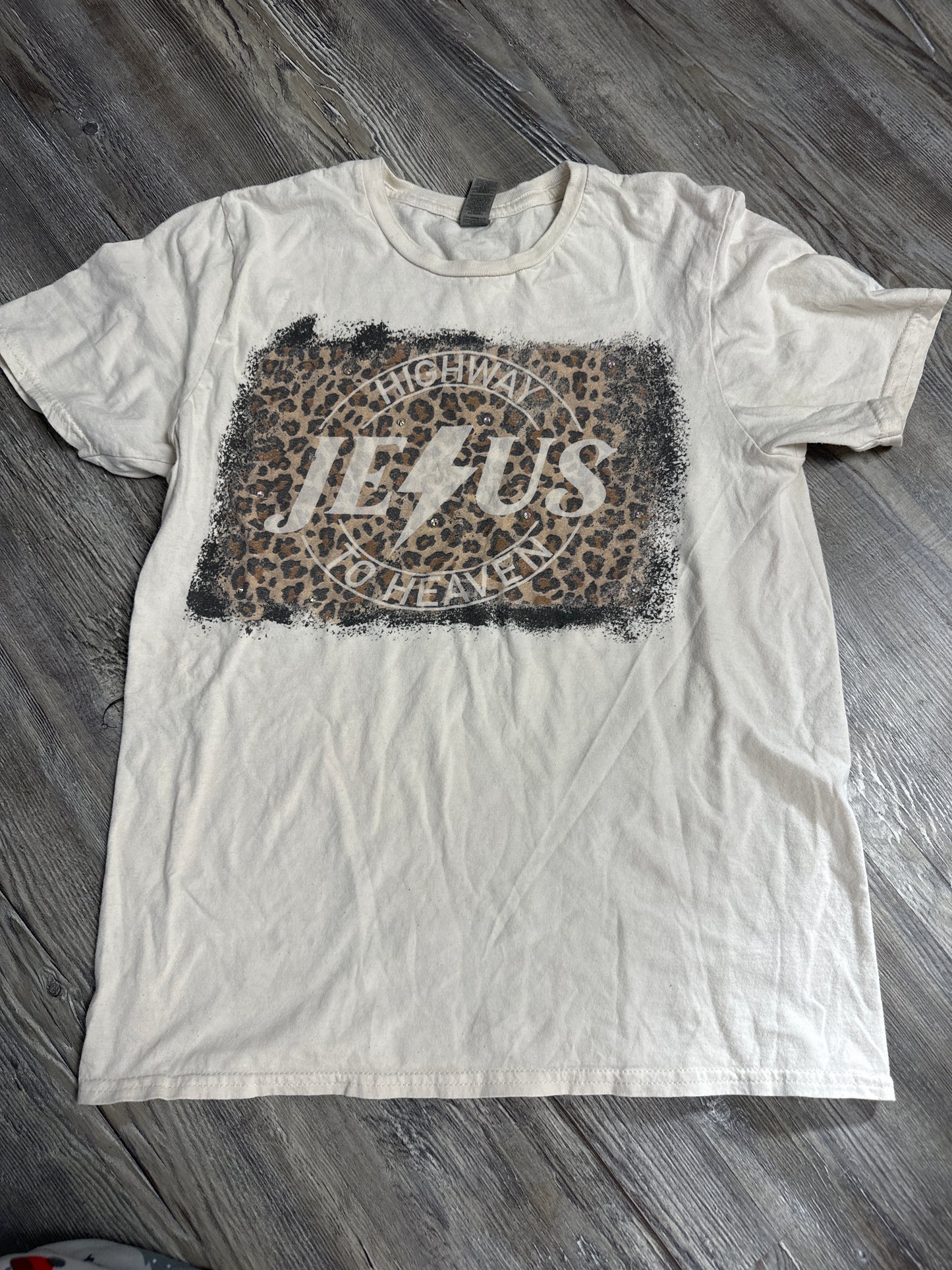 Highway to Heaven Jesus tee size s $5