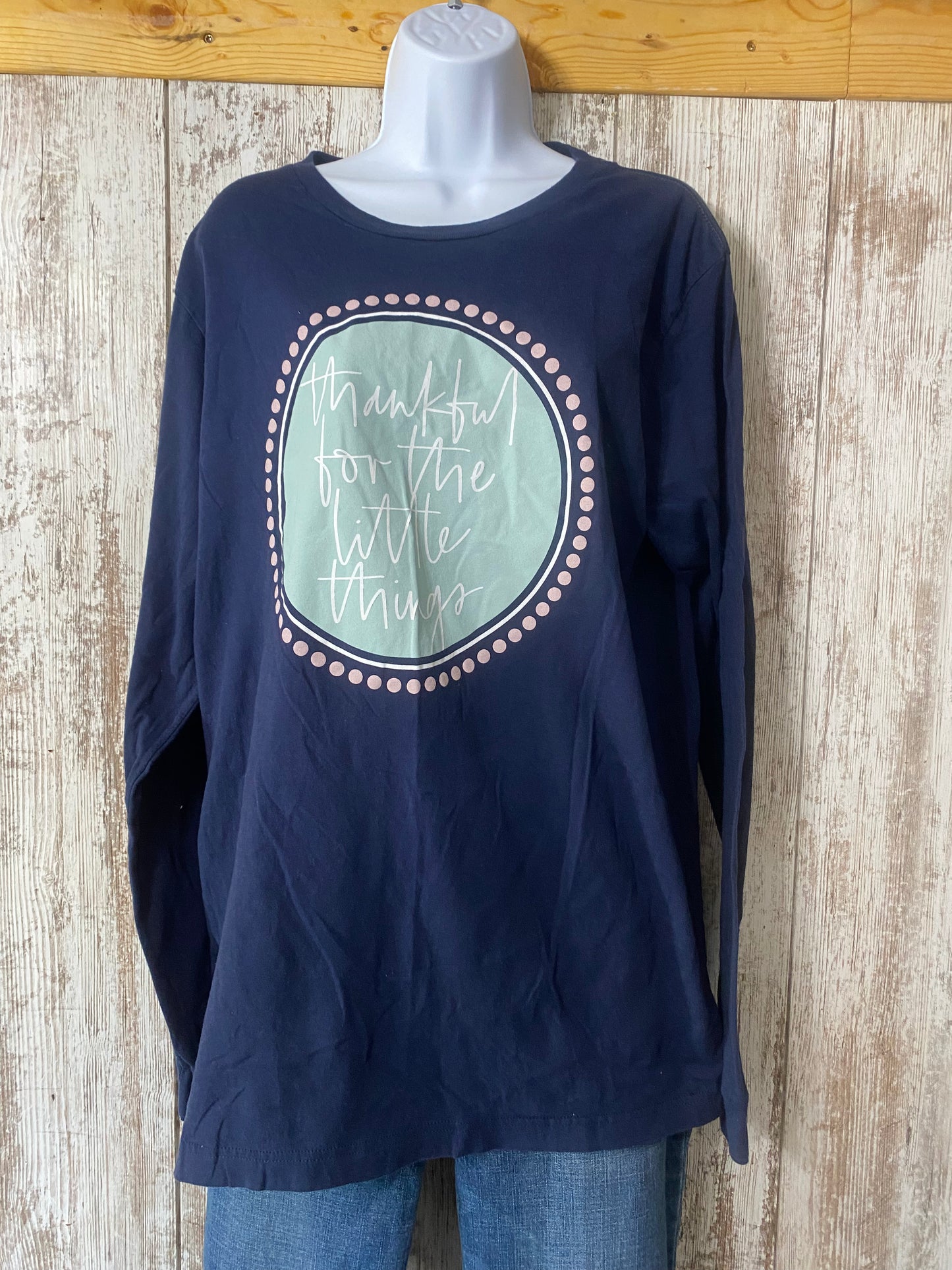 Thankful For The Little Things Tee XL