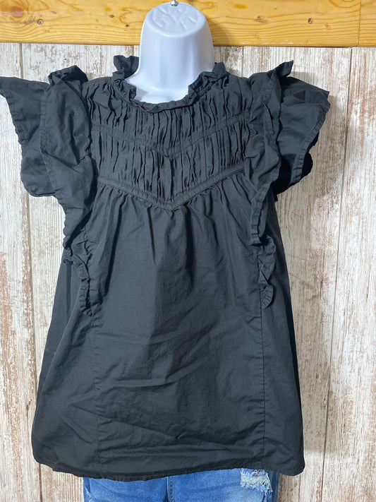 Entro Ruffled Blouse Small tag #43