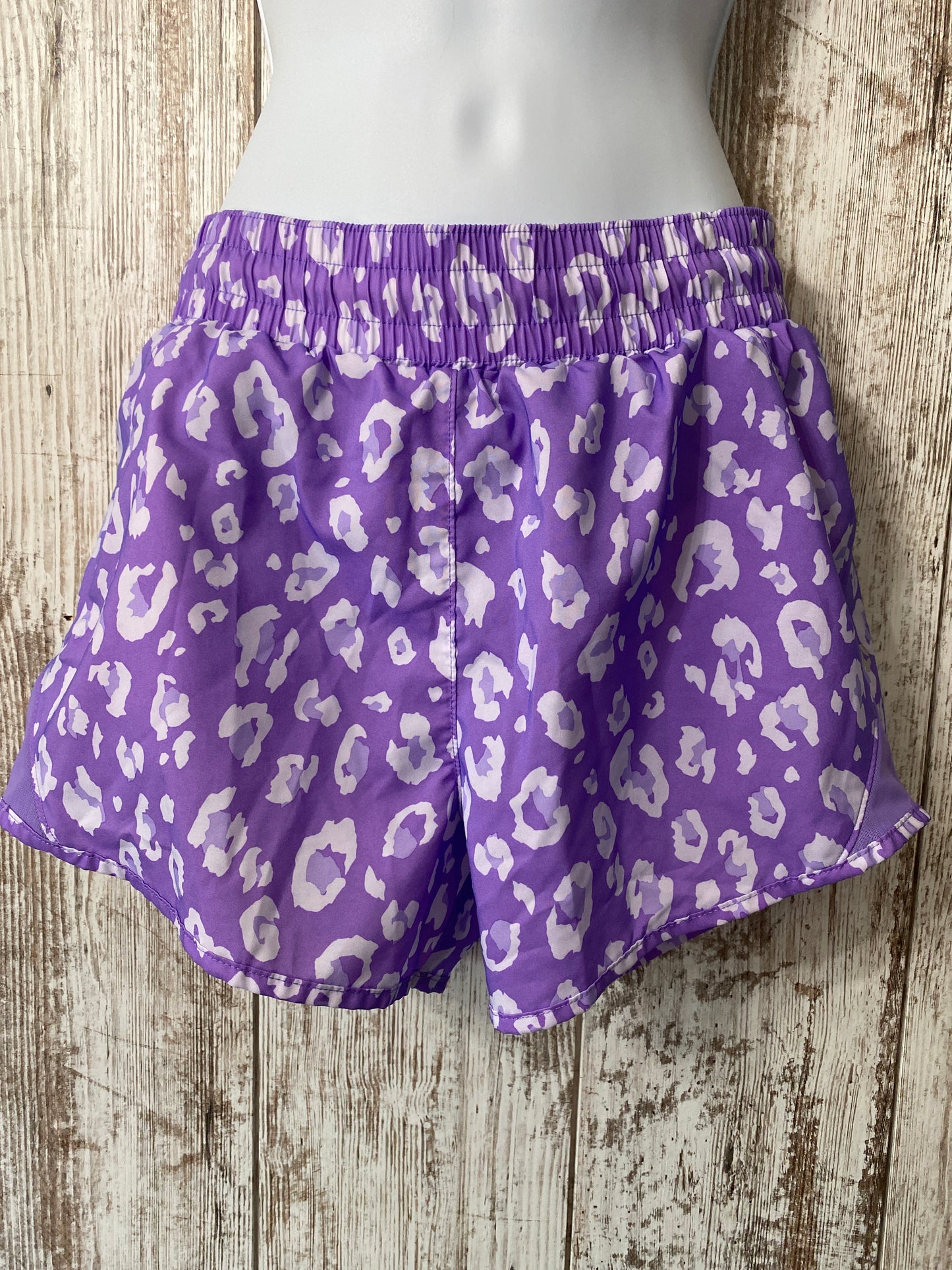 All in Motion Purple Leopard Print XS
