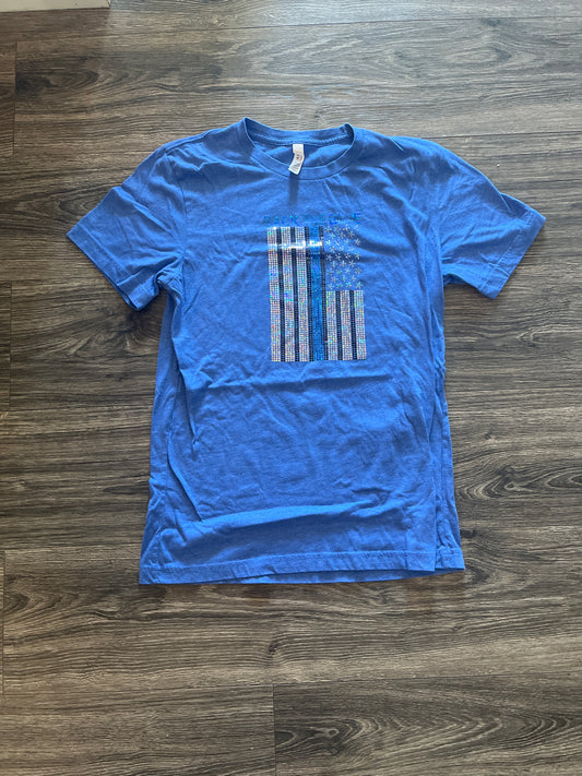 Back the blue tee shirt size medium $5