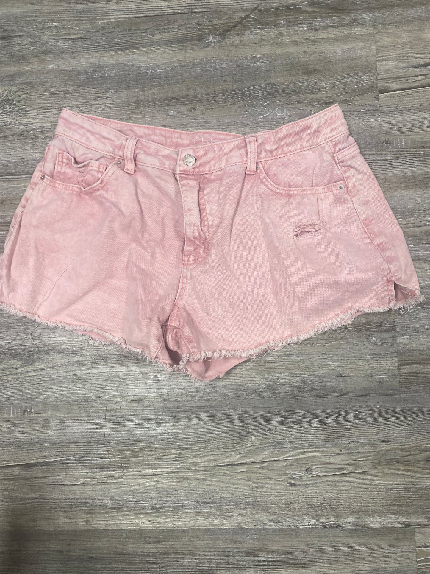Time in true pink, jean shorts Size 12 $3