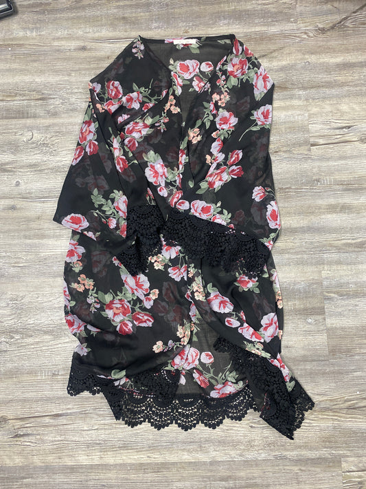 Maurices floral cardigan size large $3