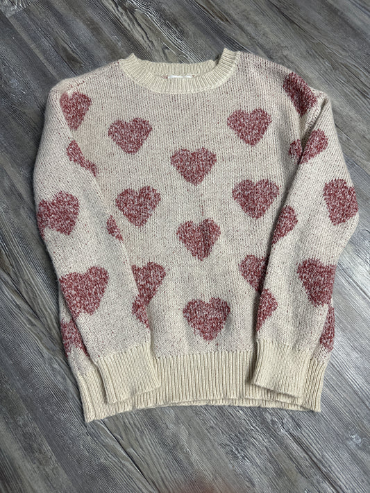 Maurice’s heart sweater size xs $5
