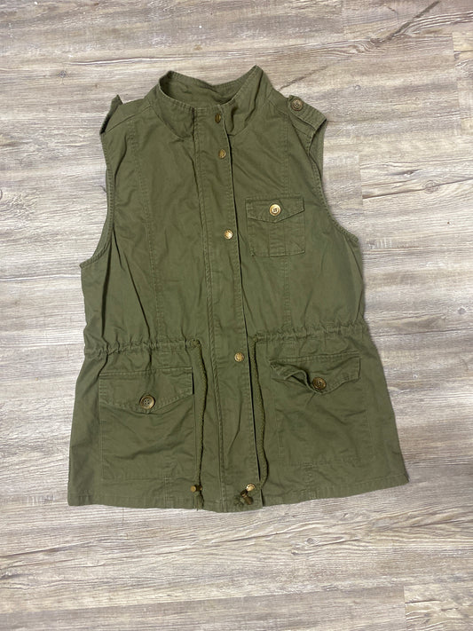 Tickled Teal Green Vest large $5