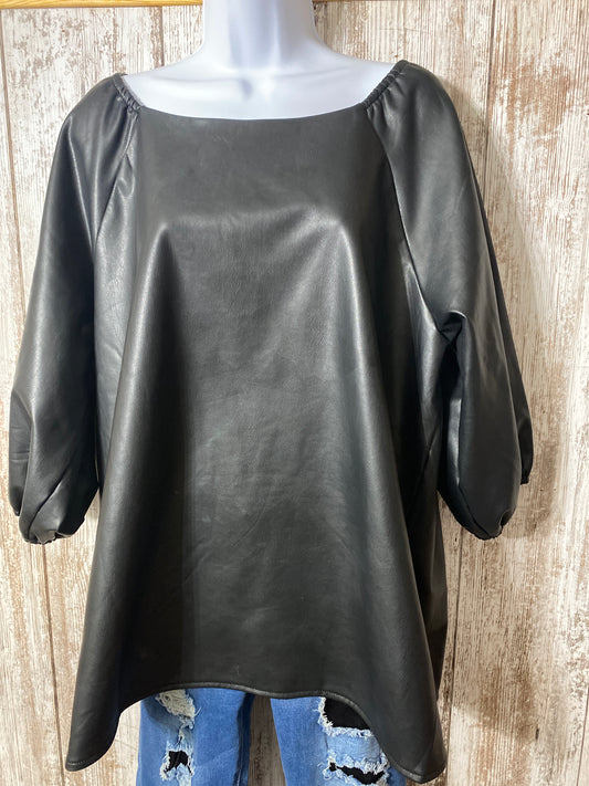 Sabrina Lauren New York Faux Leather Large