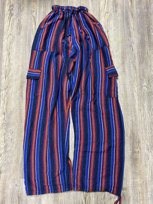 Striped elastic waist Size M