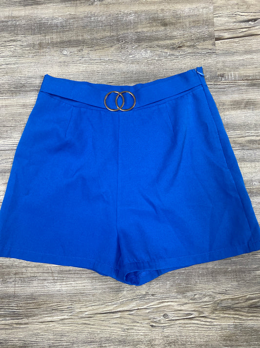 Blue dress shorts size small $2
