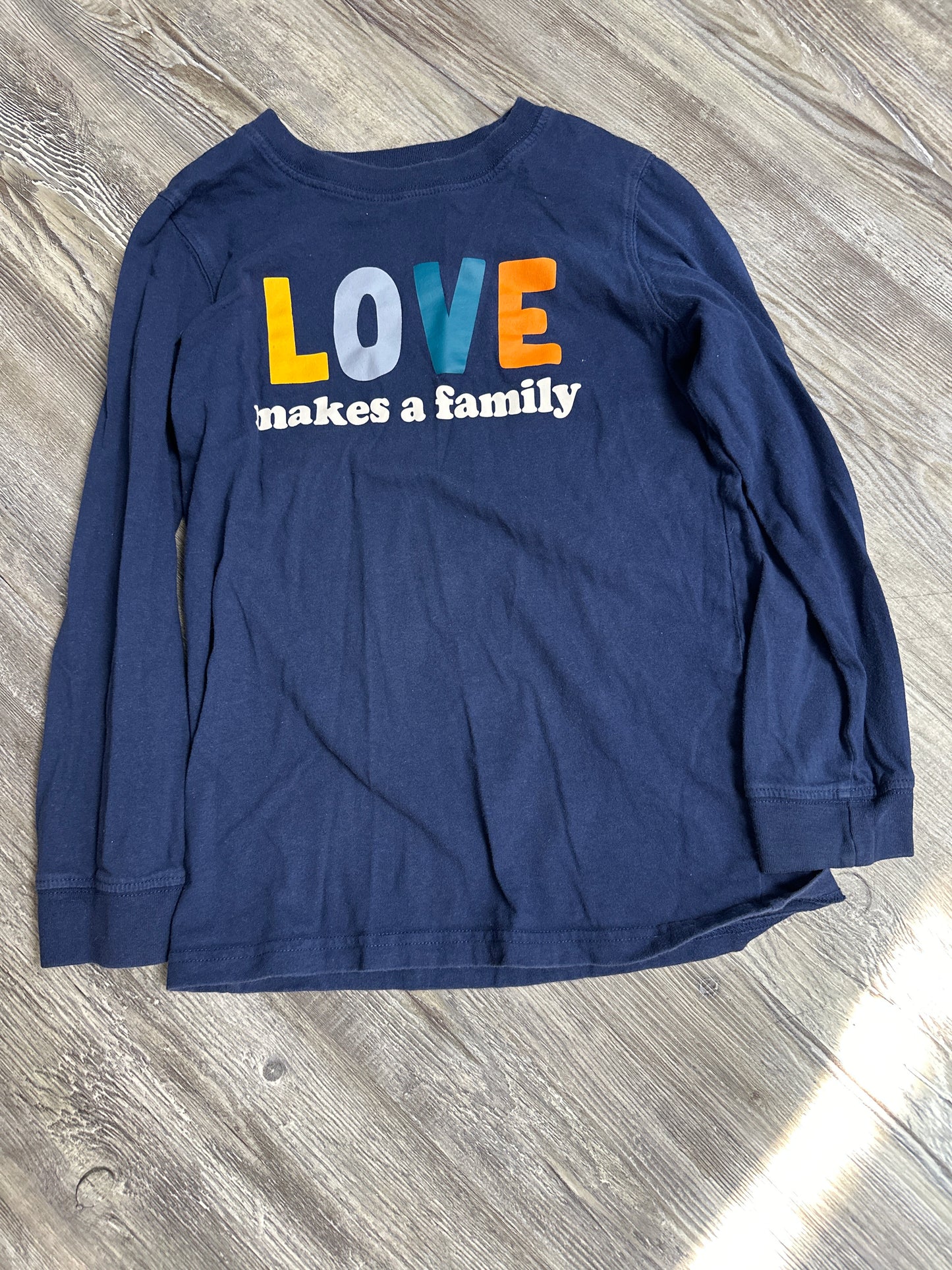 Love makes a family tee youth size 8 $2