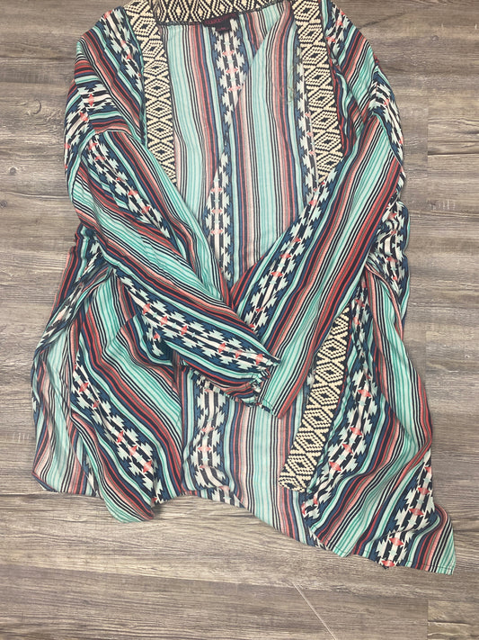 Rock and roll cowgirl cardigan, size medium $5