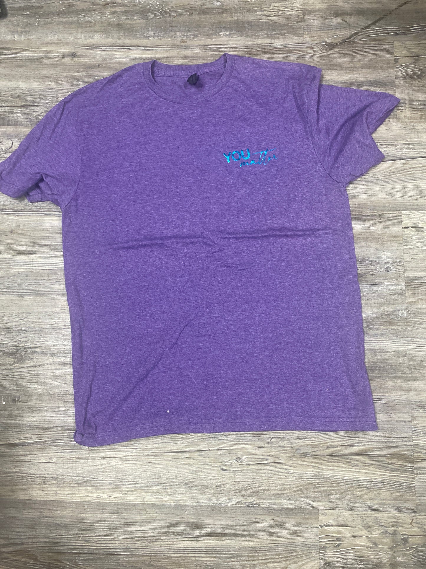You matter T shirt large $2