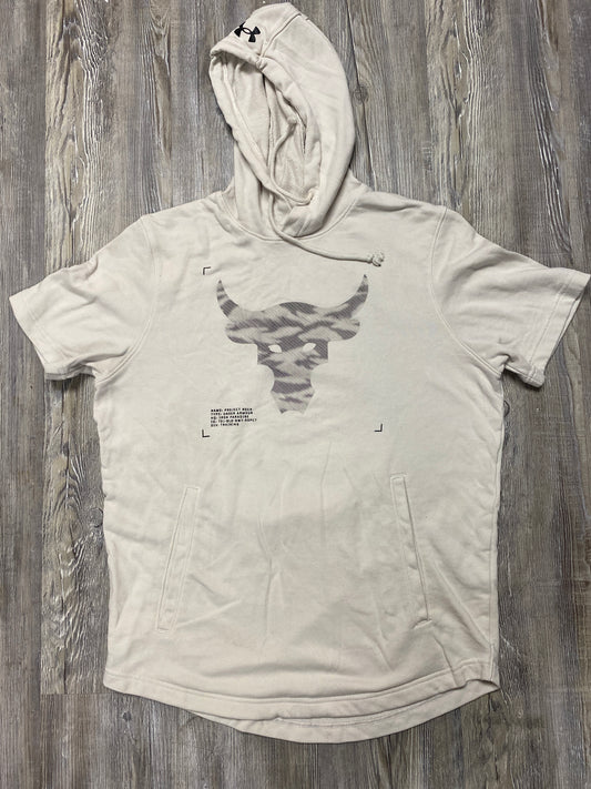 Under Armor short sleeve hoodie Size M