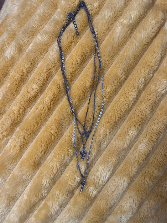 Cross necklace $3