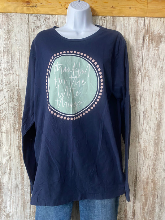 Thankful For The Little Things Tee XL