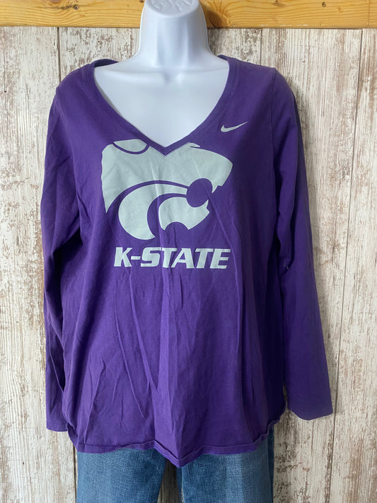 Kansas State University Nike Tee XL tag #65
